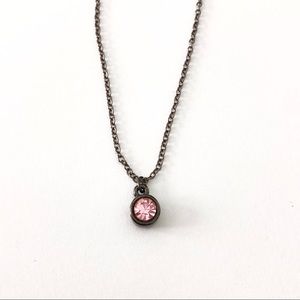 💖 Pink Stone Necklace